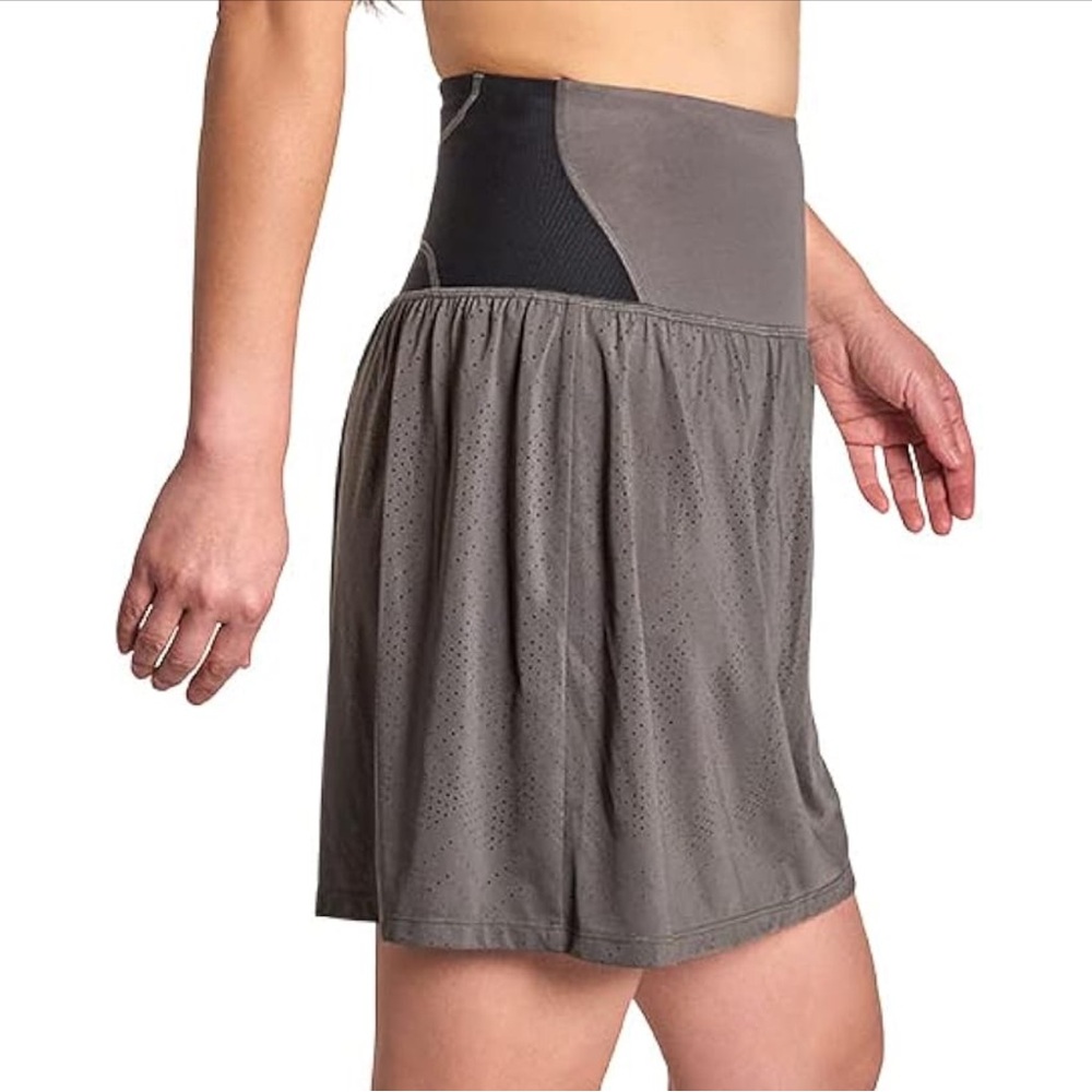 Tommie Copper Pro-Grade Lower Back Support Sport Skort –‎ Slate Grey, Size M